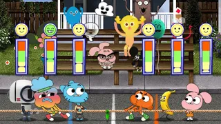 The Amazing World of Gumball: The Gumball Games - Squid Game Comes To Elmore (CN Games)