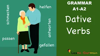 Learn German | German Grammar | Dative verbs | Verben mit Dativ | A1