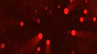 Glowing red bokeh particles overlay | 4K