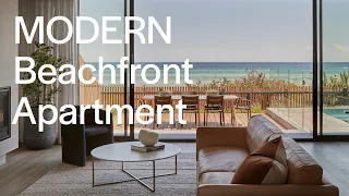 Touring a Modern Beachfront Apartment Building in Melbourne