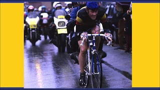 Eric Vanderaerden vainqueur d'un Tour des Flandres 1985 dantesque