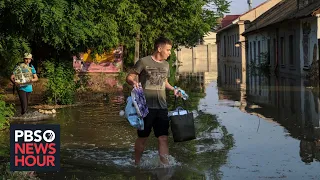 Experts warn of humanitarian and environmental crisis following Ukraine dam breach