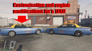 How to upgrade & customize taxi's in GTA 5 (WITHOUT MODS)