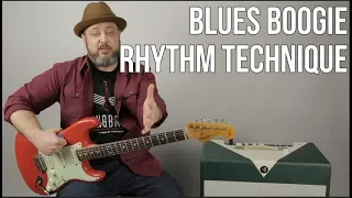 Blues Boogie Rhythm Guitar Technique