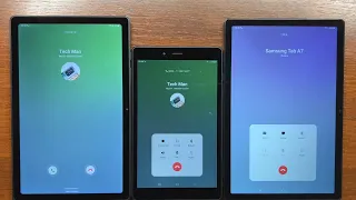 Samsung Tab A 8.0 2019 Calls Tab A7 and Tab A8 Incoming & Outgoing Calls + Conference Call