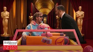 'Barbie' Stars Ryan Gosling, America Ferrera & More Help Jimmy Kimmel in New Oscars Promo | THR News