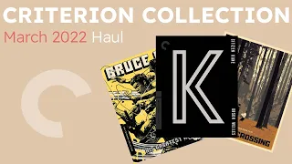 Our March 2022 Criterion Collection Haul (A Look Inside the Cases!)
