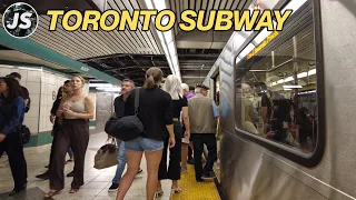 TTC Subway Transfer & Ride | Museum to Bloor-Yonge Station