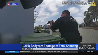 LAPD releases bodycam footage of fatal shooting of 19-year-old man