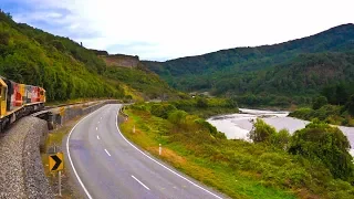 Most Beautiful Train Ride in New Zealand | Trans Alpine Train