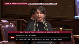 2023-03-09: Bill C-22 Canada Disability Benefit Act