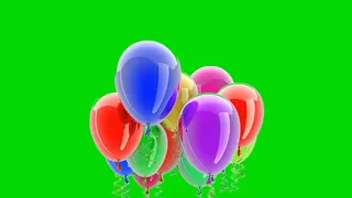 balloon green screen
