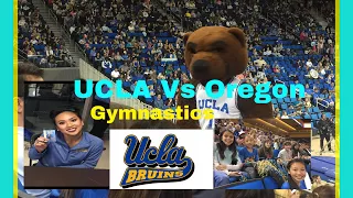 UCLA vs Oregon State Gymnastics meet ~ PAC 12 ~ The Phamtastic Sisters ~ Bruins