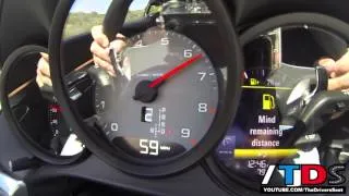 2014 Porsche Cayman S Launch Control - 0-60 Test