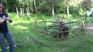 Rustic Garden Fence