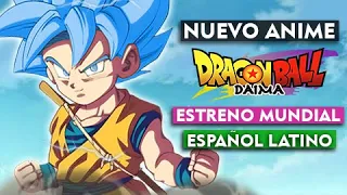 ES ENORME!! 😲 Dragon Ball Daima (NUEVO ANIME): Estreno MUNDIAL + Español Latino ¿Cuando sale?