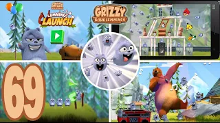 Grizzy and the Lemmings: Lemming Launch - Gameplay Walkthrough Part 69 (Android, IOS)