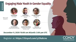 Engaging Male Youth In Gender Equality