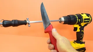 Genius Method! Get Knife to Razor Sharp in 2 Minutes With This Method