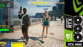 Cyberpunk 2077 Update 2.01 Path Tracing DLSS 3.5 4K | RTX 4090 | i9 13900K