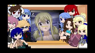 Fairy Tail React To Lucy Angst {Nalu}