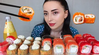 Я ТОЛЬКО СПРОСИТЬ 🤨 Мукбанк 🍣 Роллы Ayka 🍀