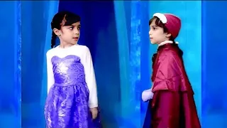 For the first time in forever (Reprise)  ♥ FROZEN COVER in Real Life ♥ by Lelê (7 years old)