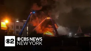 Devastating fire destroys homes & businesses in Paterson, N.J.