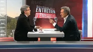 Vif échange entre Mélenchon et Bourdin sur la question vénézuélienne