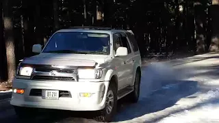 Toyota surf in snow