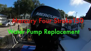 Mercury FourStroke 150 How to - Water Pump Replacement