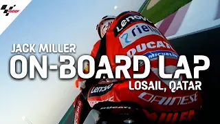 OnBoard: Join Jack Miller for a lap of the Losail | 2021 #QatarTest