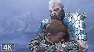 Kratos Getting Emotional Scenes - God of War Ragnarok PS5 (God of War 5 Ragnarok 2022)