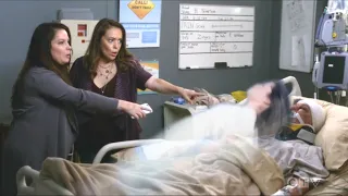 VIDEO MASH UP: Charmed Reunion on Grey's Anatomy: Piper and Phoebe tries to resurrect their sister