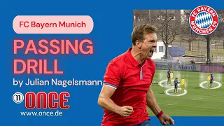 FC Bayern Munich - passing drill by Julian Nagelsmann