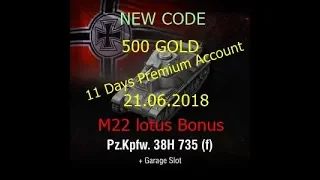 Wot invite codes 2018 - Free Pz. Kpfw. 38H 735 (f)