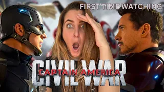 CAPTAIN AMERICA: CIVIL WAR (2016) blew me AWAY. | First time watching