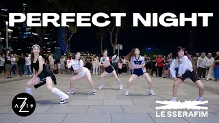 [KPOP IN PUBLIC / ONE TAKE] LE SSERAFIM (르세라핌) ‘PERFECT NIGHT’ | DANCE COVER | Z-AXIS FROM SINGAPORE