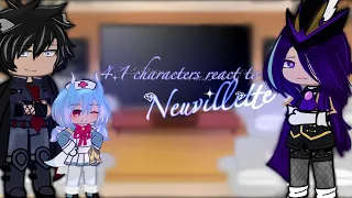 4.1 characters react to Neuvillette II Genshin Impact II Desc 😃II Part 2