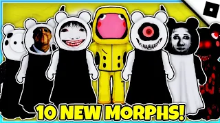 Find The Piggy Morphs [325] - How to get ALL 10 NEW PIGGY MORPHS! (BACKROOMS UPDATE) - ROBLOX