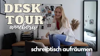 SCHREIBTISCH MAKEOVER & DESK TOUR // Schreibtisch neu gestalten | Anne