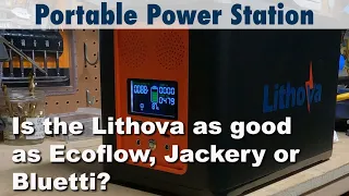 Lithova Portable Power Station 1000w Solar Generator Review. As good as a EcoFlow DELTA 2?