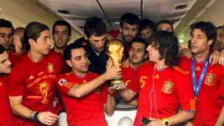 Cánticos de apoyo a la selección española de futbol