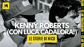 Le storie di Nico: Kenny Roberts, con Luca Cadalora! || Motofestival my2023