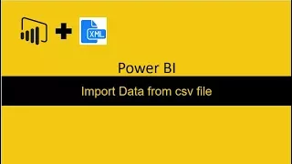 Import xml data Power BI