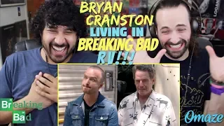 AARON PAUL Discovers BRYAN CRANSTON Living In BREAKING BAD RV // Omaze - REACTION!!!