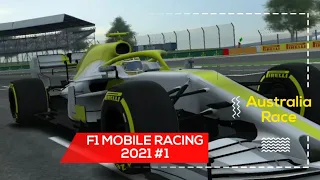 F1 Mobile Racing 2021 Race Australia | Android & IOS Dramatic Ending