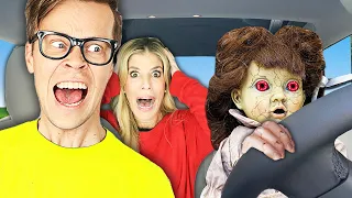 Creepy Doll Trapped Me and Controls My Life For 24 Hours! Matt and Rebecca