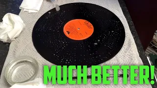 How I clean my vinyl records, using household products - with great results