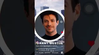 Grant Gustin recent photo shoot video shared on his instagram story May 5, 2024 5/5/24